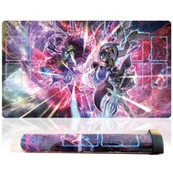 ygo Planetary Eulogy playmat Duel Mat Gaming Card Rubber playmat Card Binder 23.6x13.7in