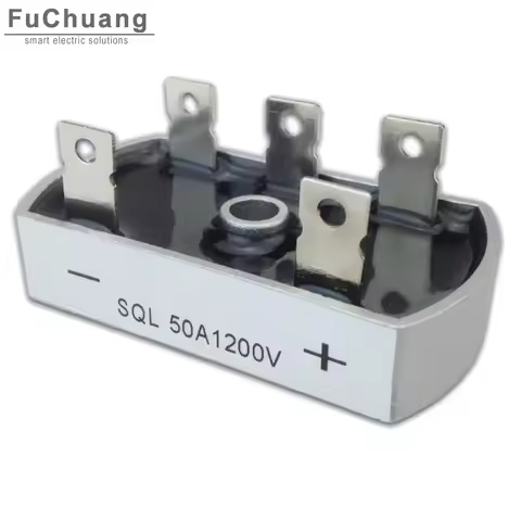 SQL50A1200V Aluminum Metal Case 3 Phase Diode Bridge Rectifier 50Amp Fast Recovery Rectifiers Diodes