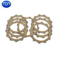 7pcs 500CC 550CC Motorcycle Clutch Plate Friction Pad For Honda CX500 CX500C CX500E PC06 CB550K CB55