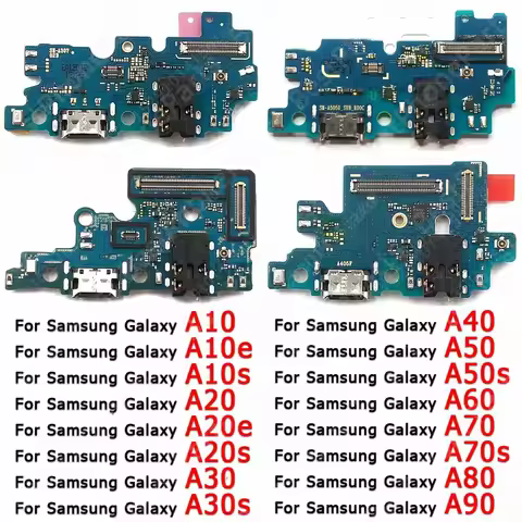 For Samsung Galaxy A70 A80 A90 A10 S A10e A20 E A20s A30 A40 A50 A60 Charging Port Usb Connector PCB