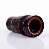 8x Telephoto Lens for iPhone Samsung, Universal HD Phone Camera Lens with Clip, 500m Zoom