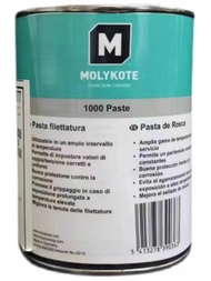 Dow Corning Molykote 1000 Paste อุณหภูมิสูงสารป้องกันการติดขัดและอุณหภูมิสูงจาระบีหล่อลื่น1Kg