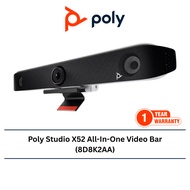 Poly Studio X52 All-In-One Video Bar | Poly Studio X52 All-In-One Video Bar dengan Kit Pengawal TC10