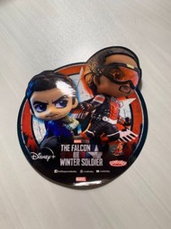 全新 Hottoys Marvel Studio The Falcon Winter Soldier Cosbaby sticker