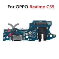 Charging Board For OPPO Realme C55 Charger Dock USB Port Flex Replace Parts