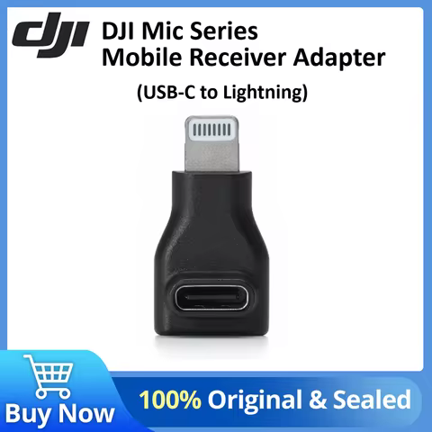 DJI Mic Series Mobile Receiver Adapter (USB-C to Lightning) for DJI Mic Series Mobile Receiver