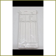∈ ▦ ✙✷ TIME CARD/ DTR PER PACK