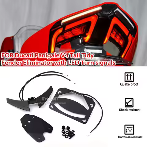 2025 FOR Ducati Panigale V4 2025 Panigale V2 2025 Tail Tidy / Fender Eliminator with LED Turn Signal