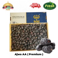 Kurma Ajwa  AA Madinah Dates Kurma Ajwa Premium Ajwa Dates High Quality تمر عجوة