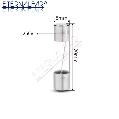 Glass Tube Fuse 5*20MM 0.1A 0.2A 0.5A 0.8A 1A 2A 2.5A 3A 4A 5A 6.3A 7A 8A 10A 12A 15A 20A 30A F2AL25