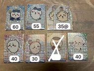 [現貨] chiikawa vol. 2 card wsb 卡 N, R, RR, BR 小白 小八 烏薩奇 小桃 飛鼠 古本屋 海獺師父 栗子頭 那孩子 星星 hachiware momo usag