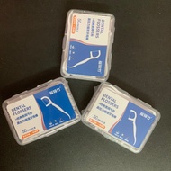 Dental Floss Toothpick Box, Dental Floss Toothpick Box of 50, Convenient Multi-Purpose Dental Floss 
