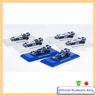 Kyosho MINI CAR & BOOK No.21 1/64 Tyrrell P34 Complete Set of 6 No.K07038B-SET