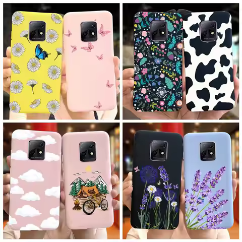 For Xiaomi Redmi 10X 5G 4G Case Cover Redmi 10X Pro Phone Cases Silicone Cute TPU Bumper For Xiaomi 