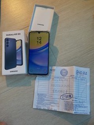 香港行貨  Samsung 三星 Galaxy A15 5G (6+128GB)  面交有單 任check