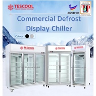 TESCOOL Commercial Upright Chiller 1580 with Auto Defrost and Glass Door