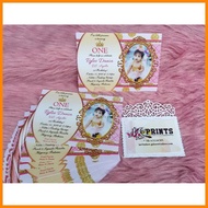 ☺ ✓ ∝ 20pcs 3r size Invitation with white envelope