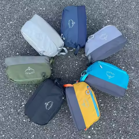 Osprey Lightweight Waterproof Cosmetic Pouch Outdoor Travel Toiletry Bag Foldable Portable Organizer