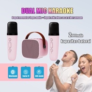 K1 Karaoke Machine Set Bluetooth Speaker with Mic Wireless Bluetooth Speaker Mini Karaoke Speaker Portable Microphone Ho