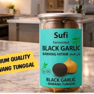 Bawang Sufi Black Garlic Bawang Hitam Bawang Tunggal Bawang Putih Tunggal Organic Herbal 250g