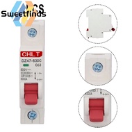 【SWTF】1PCS DC Circuit Breaker DC 500V Unipolar MCB Solar PV 10 16 20 32 40 63 Amp