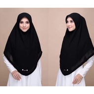 Tudung Bawal Sarung Instant Heavy Chiffon Bidang 55