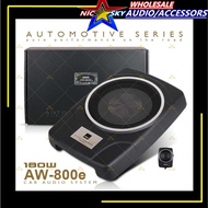 MBQ Underseat Subwoofer Anti-subwoofer Speaker Kereta Built-In Amplifier Active Subwoofer 8 Inch 10 