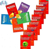 English “Vocabulary Workshop Grade 1/2/3/4/5 Level A/B/C/D/E/F/G/H” Primary School Junior High Schoo