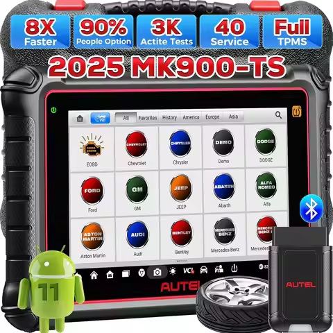 Autel Scanner Maxicom MK900TS Diagnostic Tools Up of MS906-TS MX900TS MK808S-TS MK900BT MK900 TPMS P