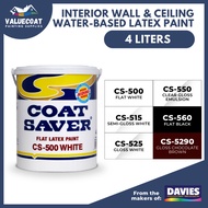 Coat Saver Water-Based Latex Paints 4L
