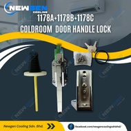 1178A+1178B+1178C COLDROOM DOOR HANDLE LOCK