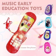 Flip Phone Toy For Kids Lights, Sounds & Role-play Fun | Cute Astronaut/cartoon Designs | D0j7