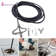 [Menolana] Drain Snake Cable,Plumbing Snake Drain Cleaner Drain Opener Drain Clog Remover for Toilet