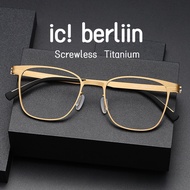[TOTU Glasses] ic berlin Screwless Glasses Frame Pure Titanium Glasses Metal Frame Glasses 80997 ic 