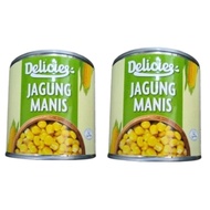 DELICIES Halal ✅ COMBO x2 Jagung Manis Dalam Tin 340g
