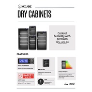 MCUBE Digital Dry Cabinet and Dry Box