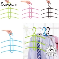 BSUNS Clothes Hanger Plastic Hanger Hook Fishbone Space Saver