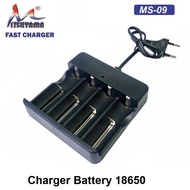 Mitsuyama 18650 4-Slot Battery Charger 18650 Li-thium 4-Slot Battery Charger