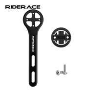 RIDERACE Bicycle Computer Holder Aluminum Alloy CNC Road Bike GPS Mount Riding Cycling Stopwatch Speedometer Rack For GARMIN