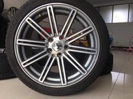 議價出售二手18寸VOSSEN-CV4改裝輪轂加輪胎，德系車系列 null 本交易僅支持自提、當面交易、郵寄