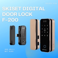 SKISET PRO DIGITAL DOOR LOCK F-200 (2PCS)
