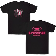 5 Seconds Of Summer 5SOS EVERYONE'S A STAR T-Shirt, Retro Harajuku Cotton Tee