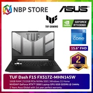 Asus TUF Dash F15 FX517Z-MHN145W 15.6'' FHD 144Hz Gaming Laptop