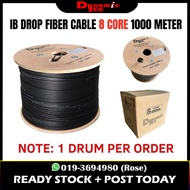 FTTH 8 Core Outdoor IB Drop Fiber Cable 1000m (FRP)GJYXFCH-8B6A1 G657A1 IB203