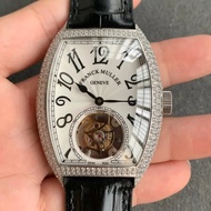 Super Long ABF25Movement Hour Latest Unique Tourbillon Barrel Limited Edition Muller Franck Watch Sk