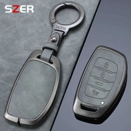 Zinc Alloy Car Key Cases Protector Cover For Hyundai Tucson Santa Fe Rena Sonata Elantra Creta Ix35 