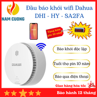 Đầu báo khói độc lập đầu báo khói wifi Dahua DHI-HY-SA2FA kết nối với điện thoại đầu báo khói wifi d