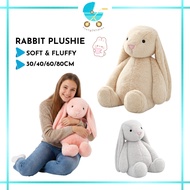 Rabbit Plushie Rabbit Cute Plushie Big Plushie Pillow Bunny Plush Toy Anak Patung Besar Arnab Comel 