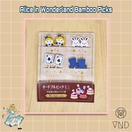 Alice in Wonderland Bamboo Picks ORI Japan/ Lunch Decoration