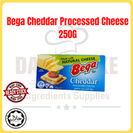 Bega Cheddar Processed Cheese Block 250G/Keju Diproses Bega Cheddar/Bega 车达干酪加工奶酪/Ingredients/Bahan-